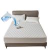 King Queen Size Anti -Mites Soft Comfortable Bed Cover Solid Color Waterproof Mattress Cover Not Including Pillowcase