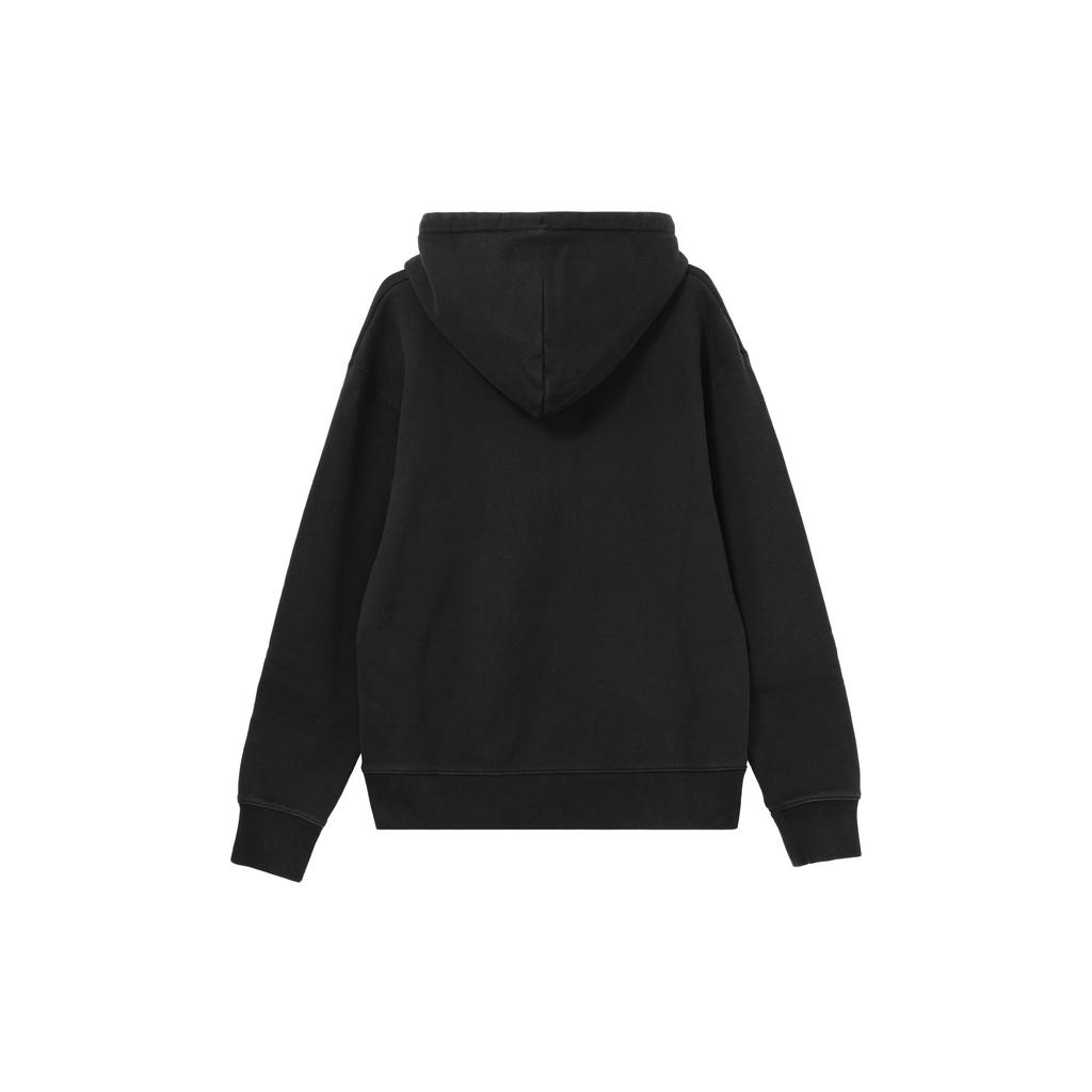 Jordan Alphabet Logo Pattern Drawstring Hoodie Long Sleeve Sweatshirt Men Tops Black DV6464-010