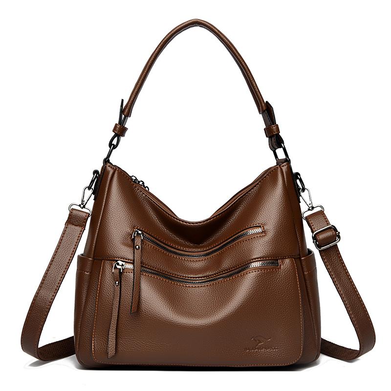 Casual Retro Women's Shoulder Bag Fashion Handbag Women's Crossbody Bag Multi Pocket Casual Shoulder Bag Fashion Women's Handbag