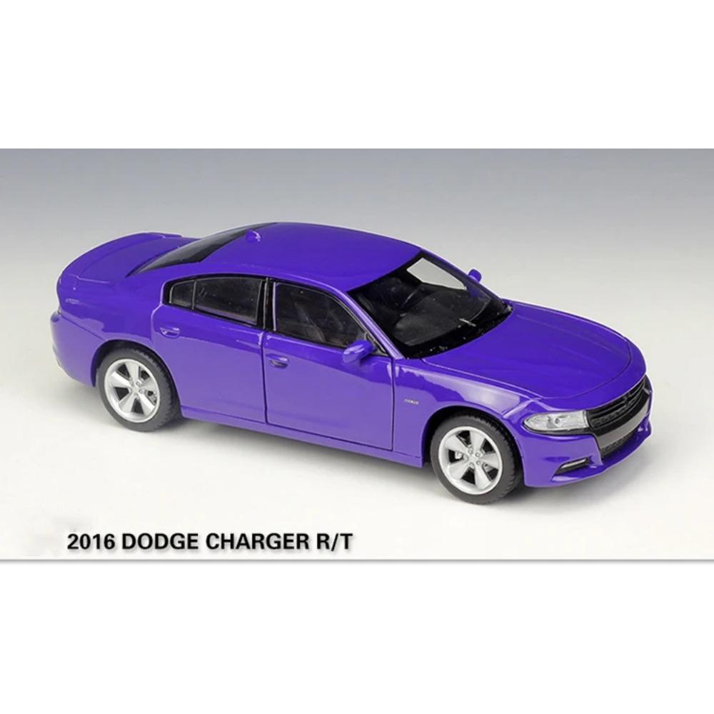 Welly 1/24 2016 Dodge Charger R/T  Alloy Car Model Diecast Toy Simulation Vehicles Metal Car Toys Collectible for Childrens Gift
