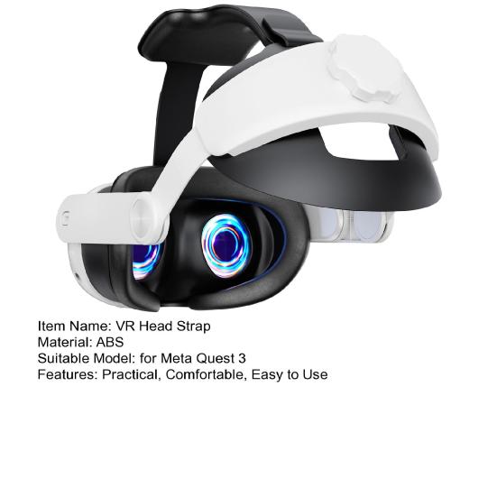 VR Headset Head Strap Replacement Adjustable Design Enhanced Comfort Support Head Strap for