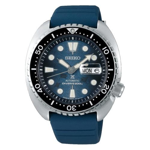 

Seiko PROSPEX Mechanical Automatic Watch, Made in Japan, Save the Ocean Special Edition Turtle Diver s 200m Diver s Watch with Sapphire Crystal, SRPF7