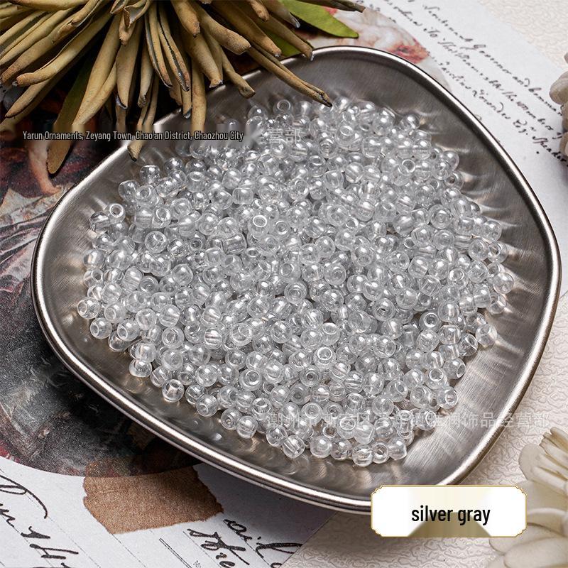 4mm Gold-Revealing Glass Rice Beads for DIY Jewelry: Bracelets, Necklaces, Hairpins, Tassels