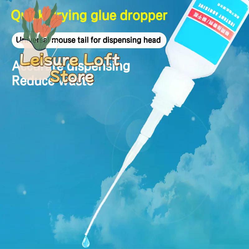Precision Fine Tip Glue Applicators 100Pcs - 8/12cm Micro-Droppers for 502 Glue, Crafts & Lab Use