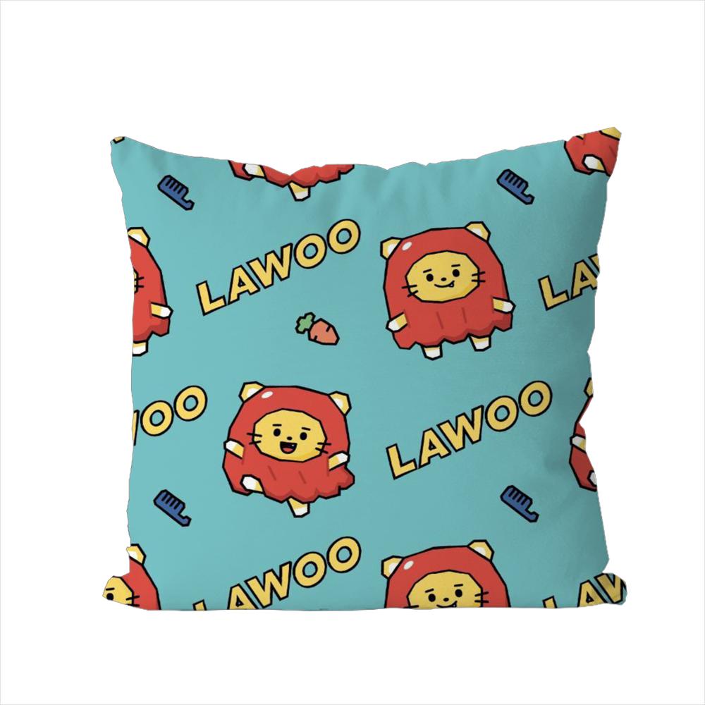 Cute TRUZ Pillow Case For Car Sofa Decorative Home Doublesided Print Plush Square Throw Pillow Cushion Cover
