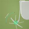 Adjustable Air Conditioning Deflector 16.5x52cm Anti-Direct Blowing Outlet Baffle Plastic Texture for Wall Mounted Units