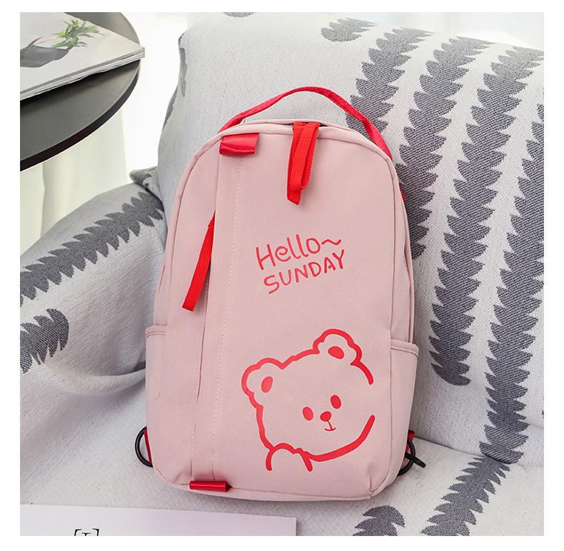 Schoolbag Kindergarten schoolbag Children's cartoon baby girl Lightweight backpack Small middle class fashion schoolbag Grabbing doll machine Backpack