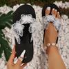 Fashion 2024Summer Fashion Women's Beach Flip Flops Non-Slip Thick Soled Butterfly Outdoor Soft Slippers Women's Simple Slippers Sandals