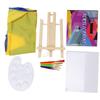 Kids Acrylic Painting Supplies Set Brushes Palette Waterproof Smock Children " S Art Set