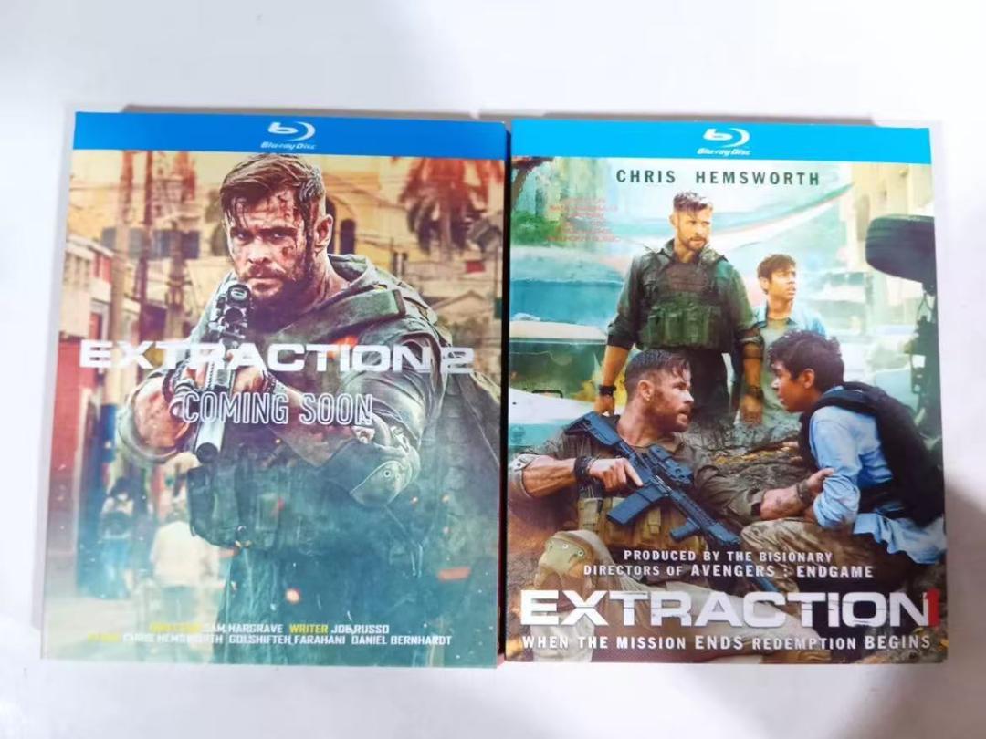 

[USED] Tyler Rake: Extraction 1+2 Blu-ray with Japanese dubbing