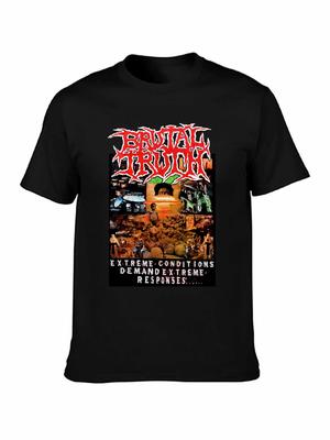Brutale Wahrheit Extreme Bedingungen grindcore napalm death1 Herren T-Shirt