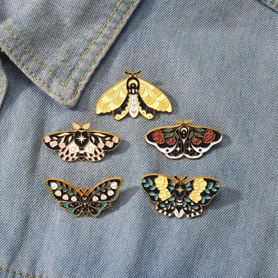 Kreativer trendiger Cartoon-Schmetterling, süße Mini-Libelle, Öltropfen, Reversbrosche, Abzeichen, Pin, Jeanstasche, Geschenk für Männer und Frauen, Modeschmuck