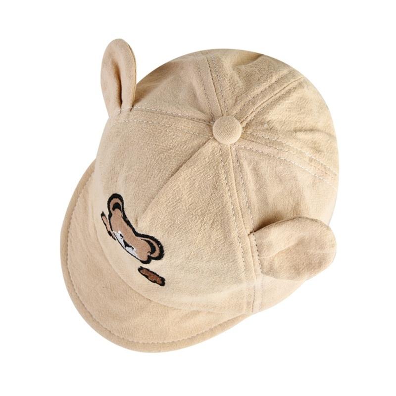 Breathable Beach Kids Bonnet Comfortable Headwear Polyester Hat Baby Baseball Hat Sun Protections Hat for 6-36 Month