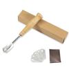 Bread Lame with 5 Blades Bakers Lame Slashing Tool Dough Making Slasher Baking Sour Bread Starter Jar Scoring Knife Razor Cutter