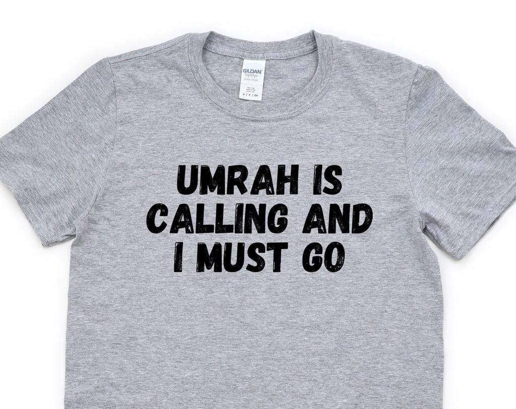 Umrah Is Calling T-Shirt: Unisex Pilgrimage Gift