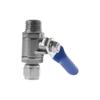 New Alloy Water Purifier Ball Valve 1/4'' 1/2'' Tee Inlet Faucet Control Switch Handle Switch Quick Connector Tap