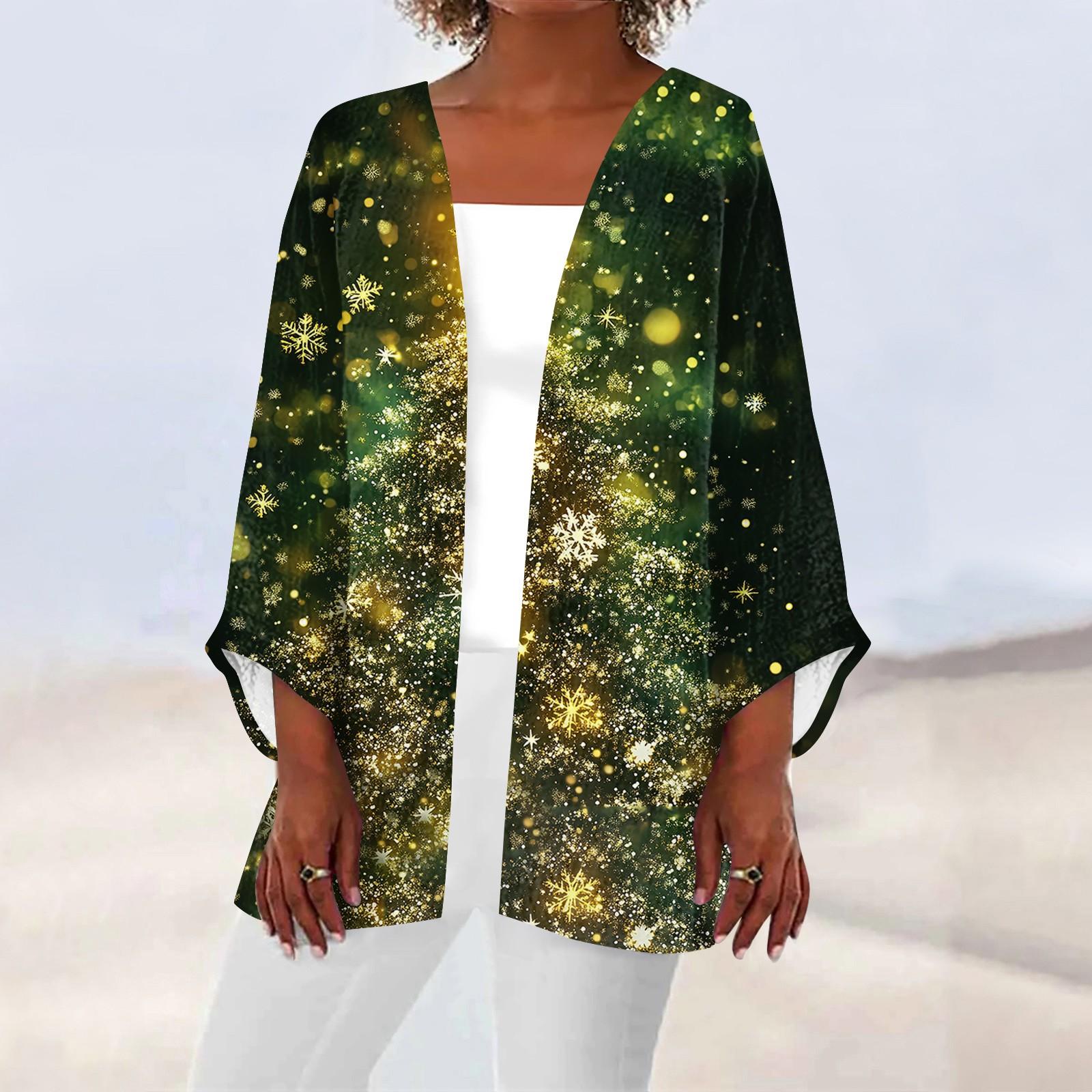 Женская повседневная модная легкая куртка средней длины с принтом — фото 3