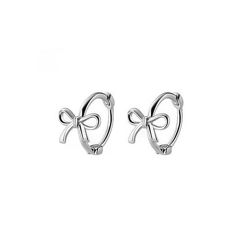Sleeping Without Having To Remove The Bow-shaped Earclips. These Exquisite and Versatile Earclips Are Suitable for Ear Holes.
