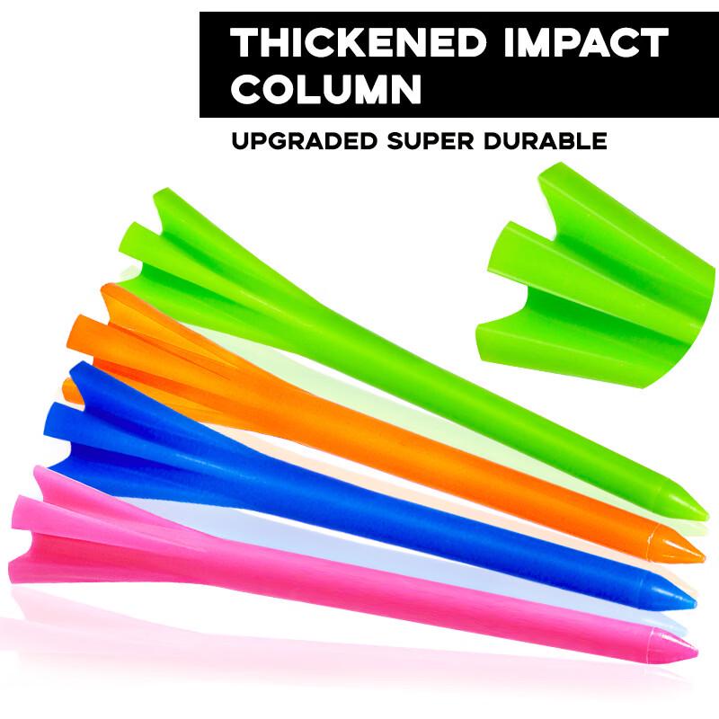 Feng Yi 70mm Five-Claw Plastic Golf Tees