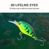 5PCS 4.5cm 5cm Topwater Fishing Lures ABS Hard Baits Lifelike Artificial Hard Baits  Bass Fishing