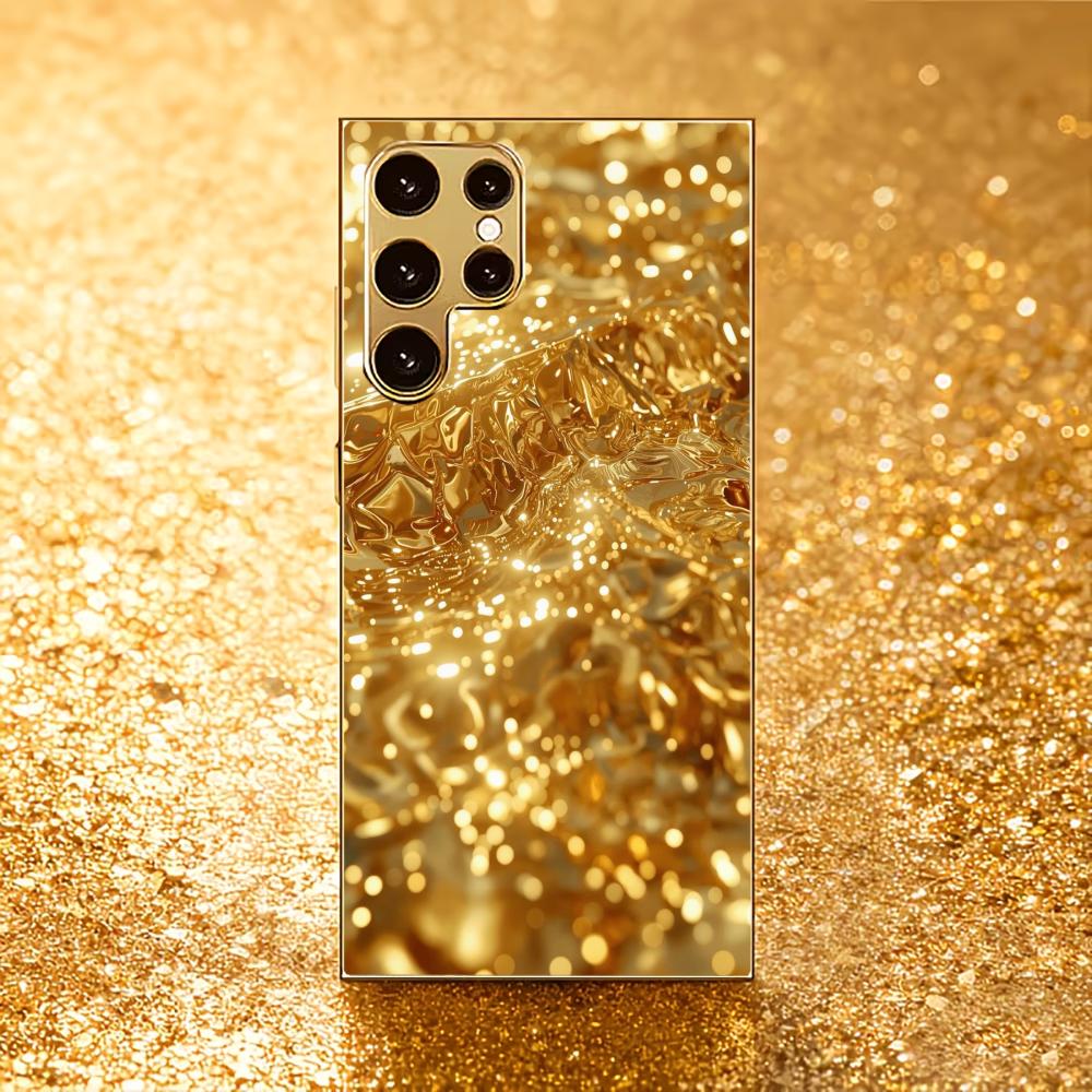 

Gilding Bestseller model Luxurious PhoneCase Electroplated Glass PhoneCase for Samsung Galaxy S26 S25 S24 S23 S22 FE,Ultra,Plus GalaxyS25