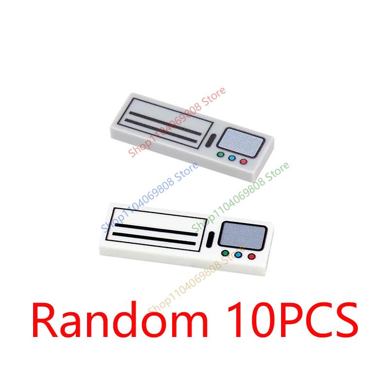 Scene Model Printing Accessories Building Blocks Dashboard Screen Keyboard Mouse Control Buttons Mini Compatible Brick Toy N08