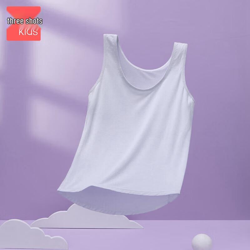 Threegun Girls  Antibacterial Breathable Mesh Vest 140