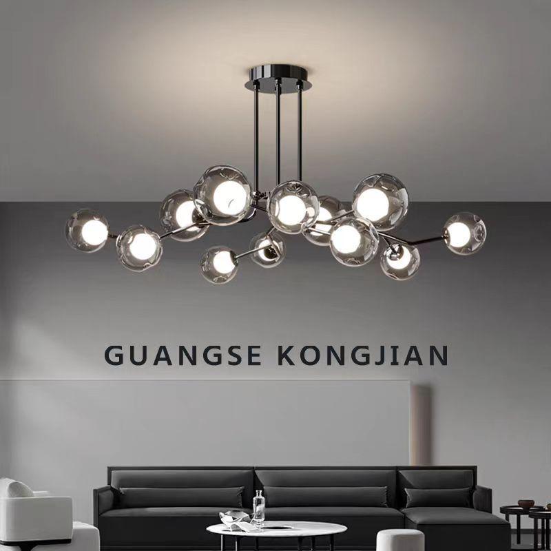 2025 Italian Minimalist Chandelier: Modern Living & Dining Room Light