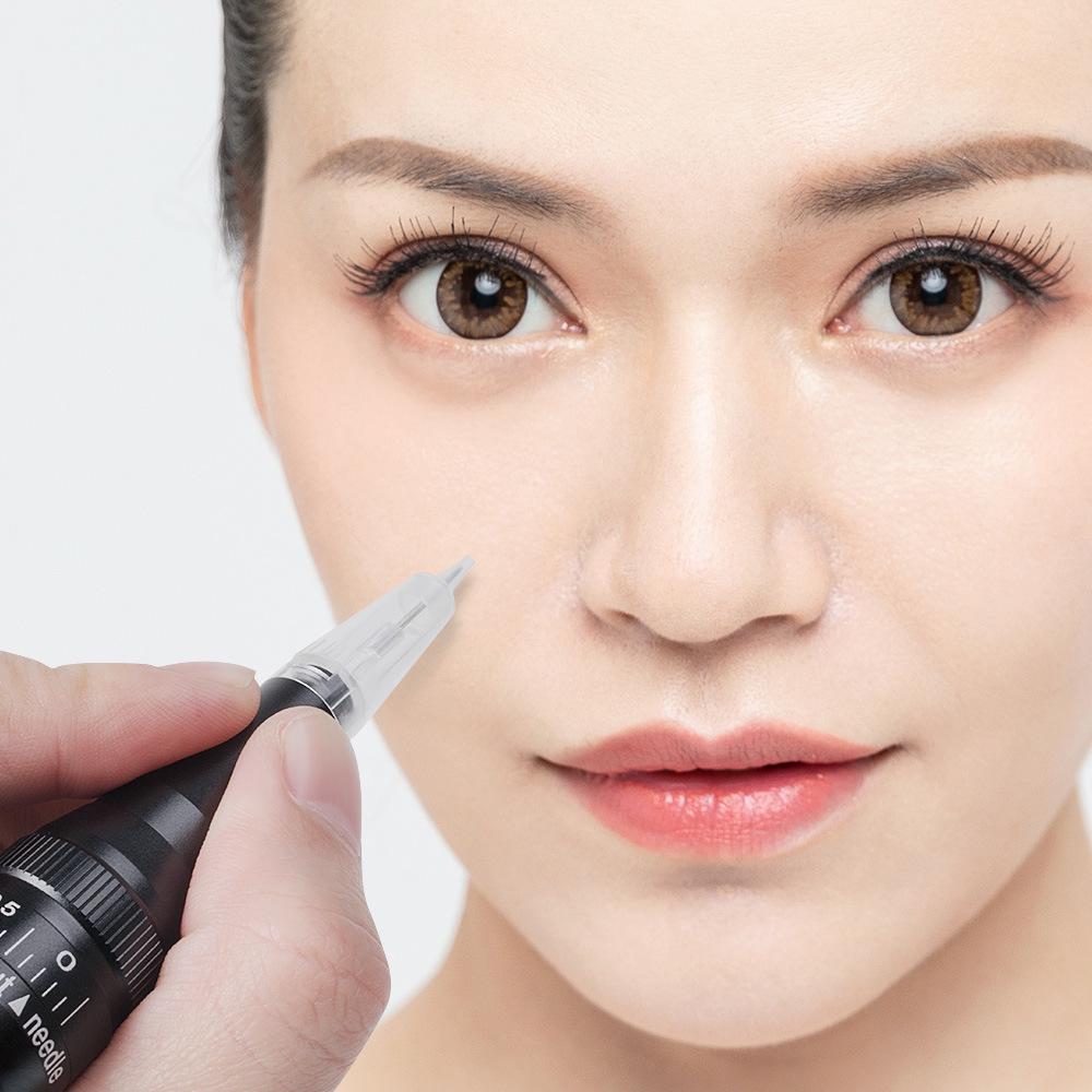 All-in-One Rechargeable PMU Machine for Eyebrows, Lips, Eyeliner: Battery-Powered Microblading & Shading Tool