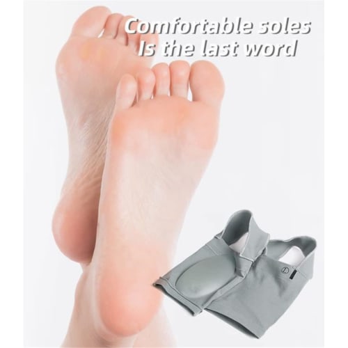 Upgraded Metatarsal Compression Arch Support Sleeves with Internal Gel Pads, Arch Support Brace for Flat Feet & Plantar Fasciitis Pain Relief - Women