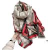 New imitation cashmere scarf women's high-end sense autumn and winter fashion thickened fringed shawl double-sided warm scarf