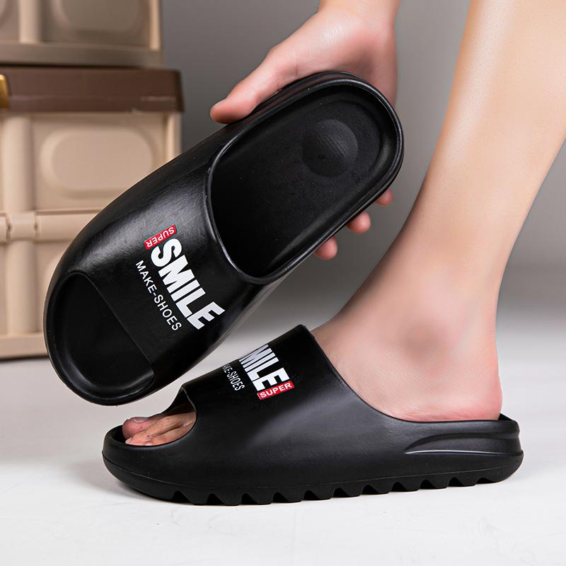 Slippers For Home Super Casual Shoes 2024 Summer Flip Flops Soft Thick Bottom Running Men's Women Sandals Beach Shoes Sneakers