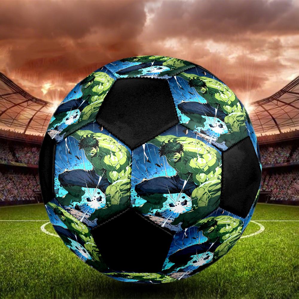 Hulk Theme Size 5 Soccer Ball, Suitable for Both Indoor and Outdoor Matches, a Gift Suitable for Everyone.