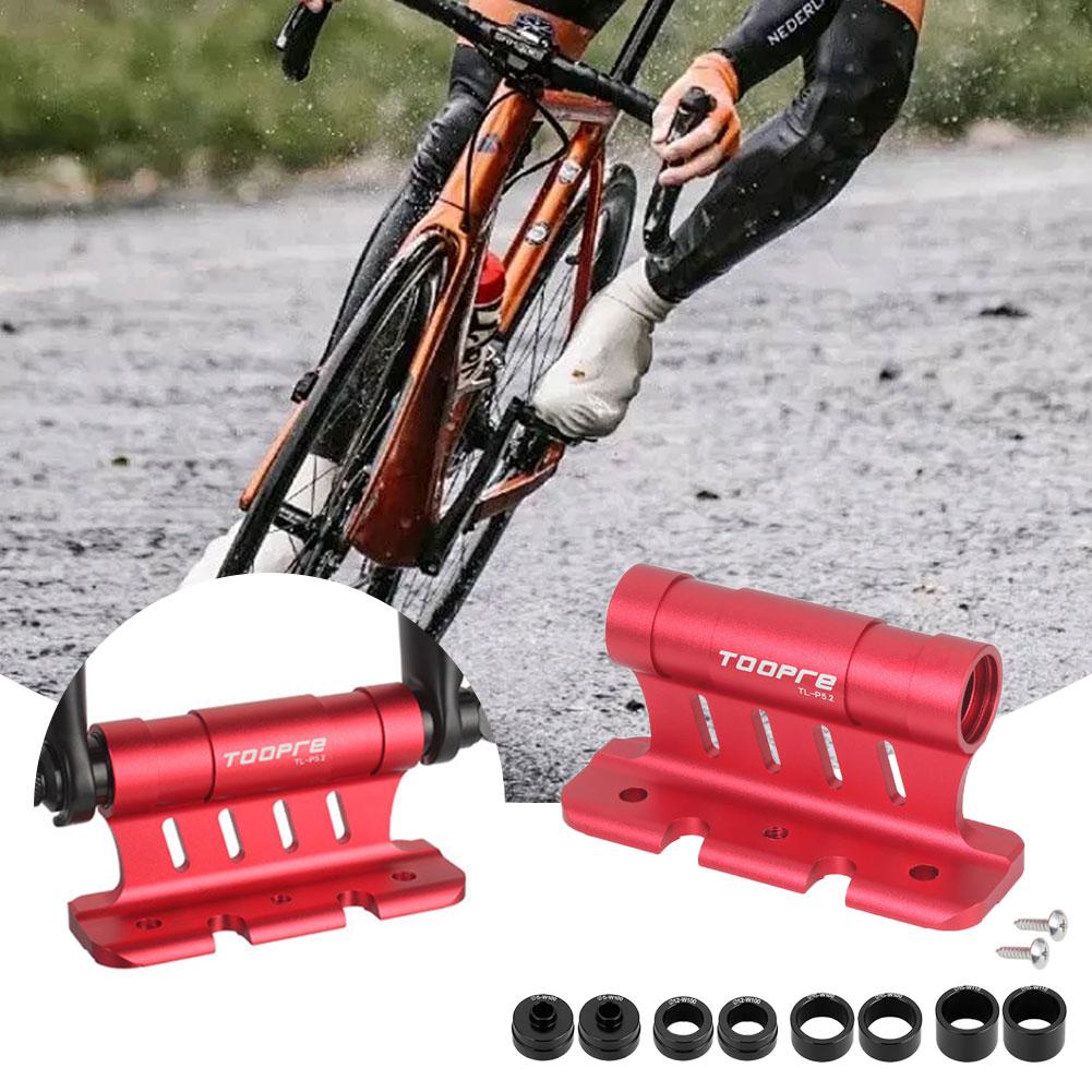 Bike Fork Mount Car Carry Bicycle Fixed Front Fork Bracket Front Fork Block Mount Stand Holder for Truck/Trailer/Bikes Racks