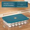 Multilayer Food-Grade Freezer Storage Box for Dumplings, Wontons, Eggs & More