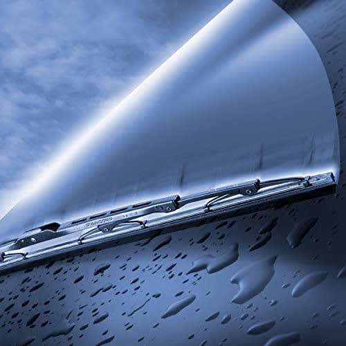 PIAA Wiper Replacement Rubber 350mm Super Graphite Graphite Coating Rubber 1 Piece Part Number 3D Special Metal Rail Specification WGD350