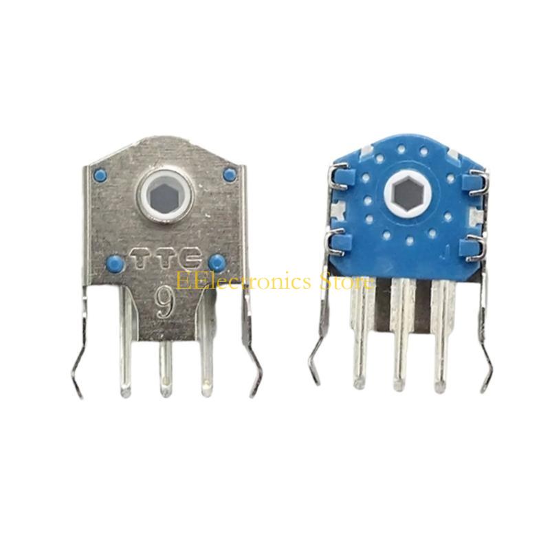 B03C 8mm 9mm 10mm 11mm Rotary Mouse Scroll Silver Wheel Encoders for PC Mouse Precise Control