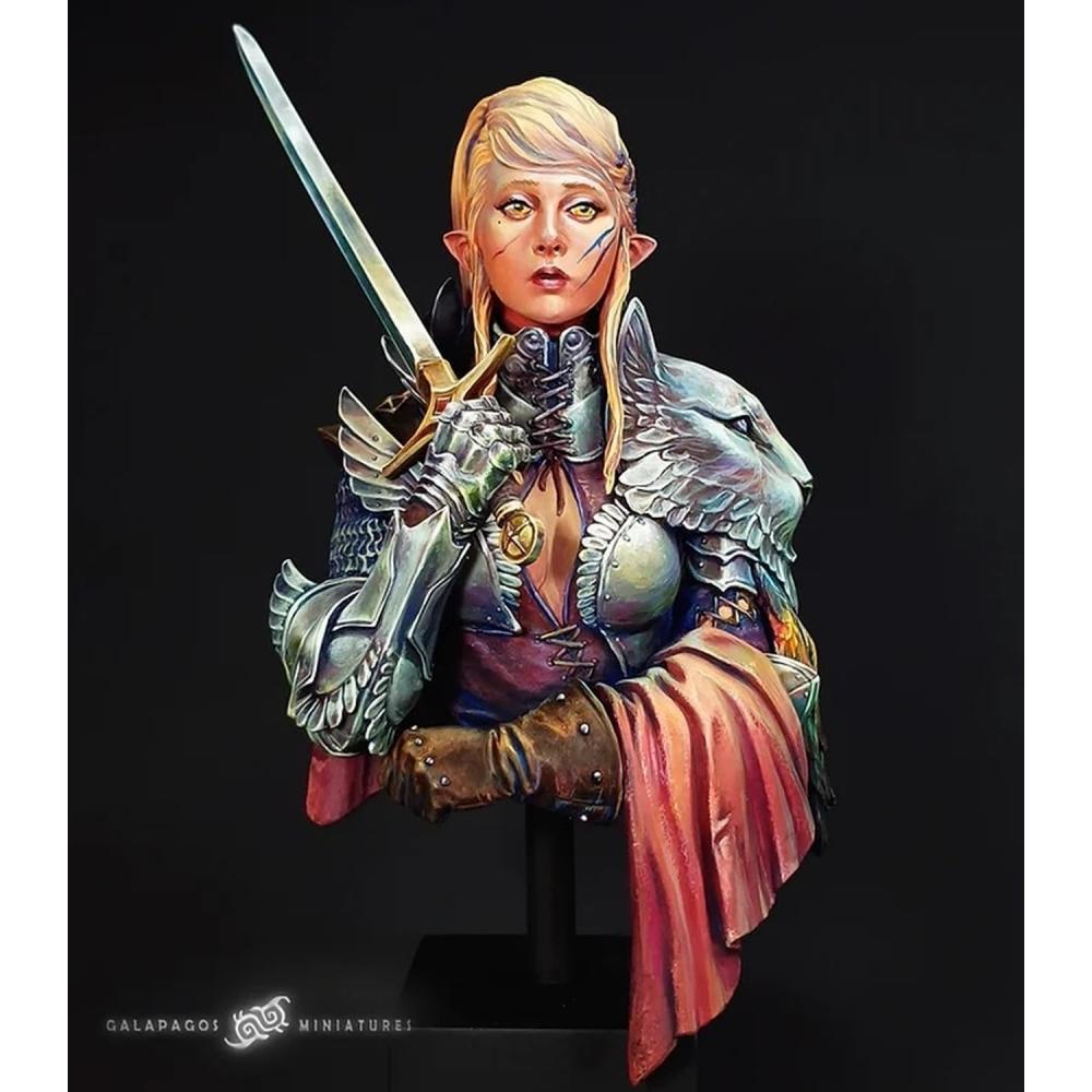 Galapagos Miniatures 110 Arai Cathedral Knight of Redemption Bust Resin Kit GP-B010