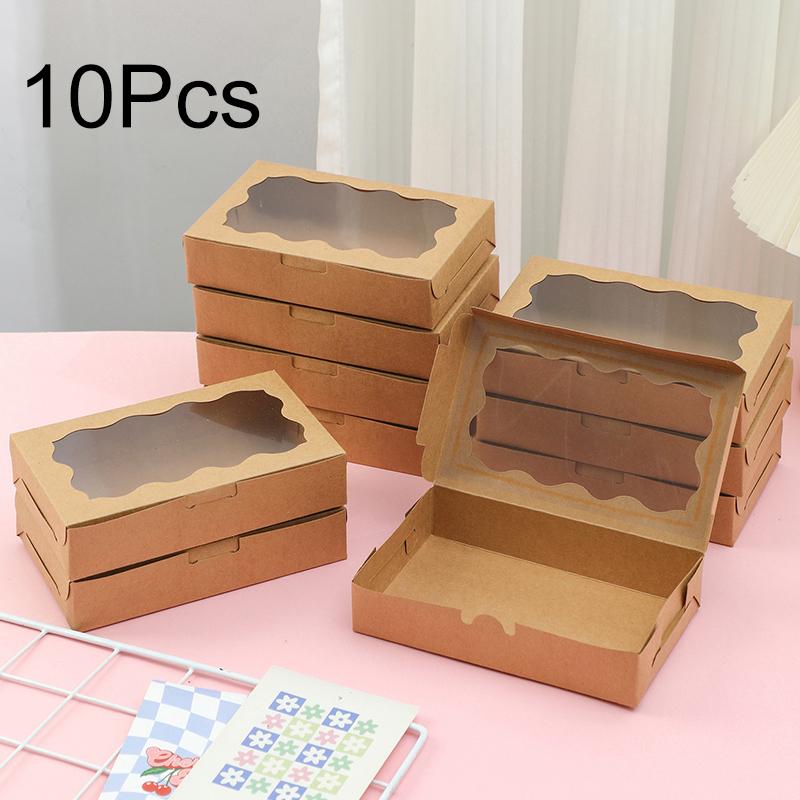 

10Pcs/Pack Gift Boxes DIY Food Paper Mother s Day Packaging Wrap Box Candy Packaging Boxes Cardboard Birthday Party 10pcs