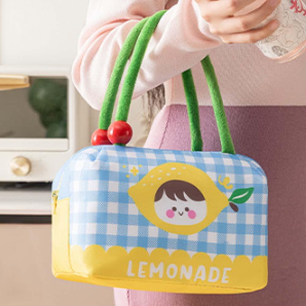 Aluminum Film Thermal Insulation Bag Thickened Picnic Box Pouch Handheld Insulated Bag Travel