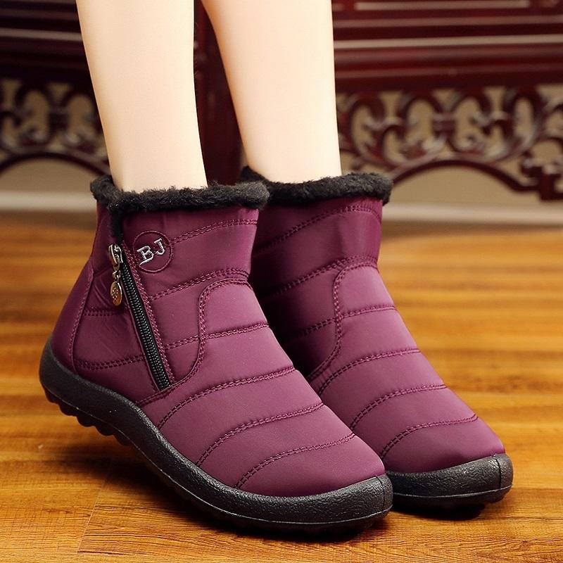 Moda Mujer Botas Caliente Invierno Botas Impermeable TobilloS Felpa Mujeres  Zapatos Mujer Calzado comprar a buen precio — entrega gratuita, reseñas  reales con fotos — Joom