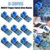 MOSFET Trigger Switch Drive Module DC 5V-36V High Power MOSFET Switch Drive Module 400W 15A Max 30A for Lamp Brightness Control