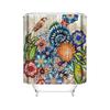 Series Bohemia Flower 3d Digital Printing Polyester Waterproof Shower Curtain