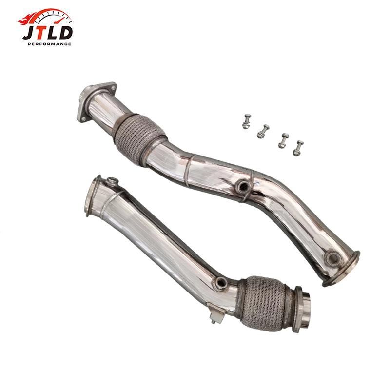 BMW X3M F97 Polished Stainless Steel Exhaust Header