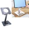 Aluminum Alloy Tablet Stand Rotating Foldable   Desktop Phone Tablet Holder Hollow Out Heat Dissipation for Live Streaming Drawing