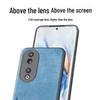 Rehoo Suede-Feel Full-Coverage Lens Phone Case for Honor