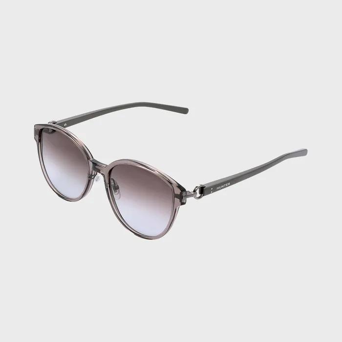 HUNTER_[WOMAN] Front & Temple Jewelry Connect Sunglasses - Gray HTB14