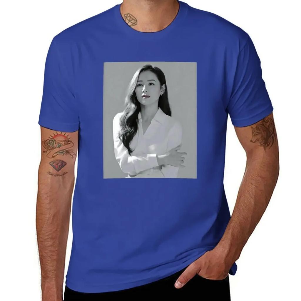 Son Ye Jin T-Shirt vintage clothes plain kawaii clothes t shirts men