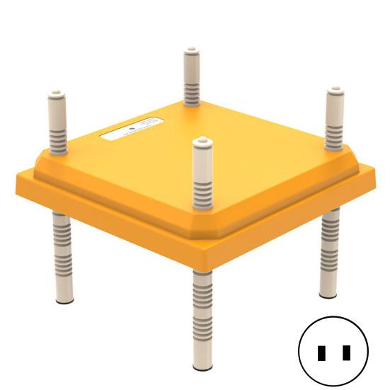 

Нагревательная пластина для брудера для цыплят с регулируемым углом высоты. Быстрый нагрев, энергосберегающий, малошумный нагреватель для брудера для цыплят. 25*25cm US Plug жёлтый