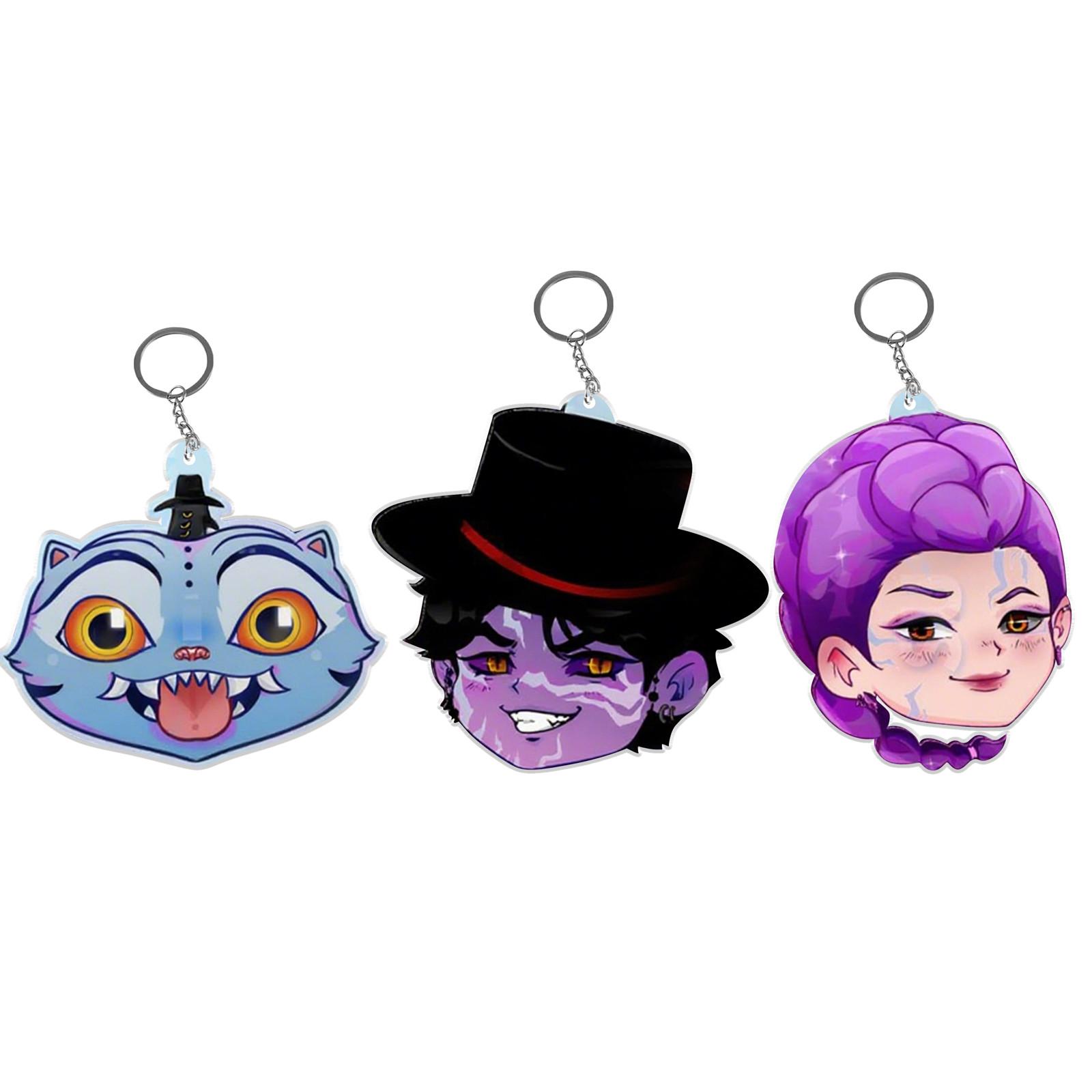

Keychain Acrylic Pendant Game Peripheral Bag Car Hanging Pendant One Size